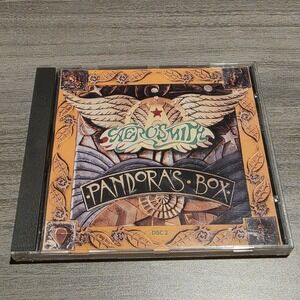 Aerosmith Pandoras Box CD Disc 2‎ Classic Rock 1991 Columbia Records First Press